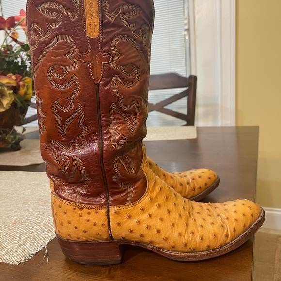 Lucchese Ostrich Boots